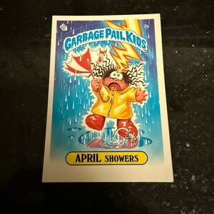 Garbage Pail Kids April Showers Trading Card